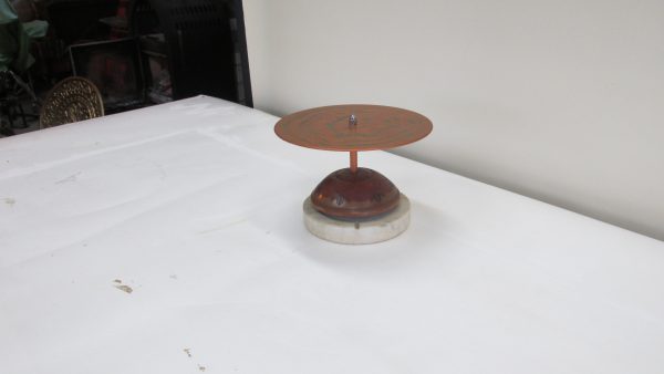 Salontafel op marmeren basis_